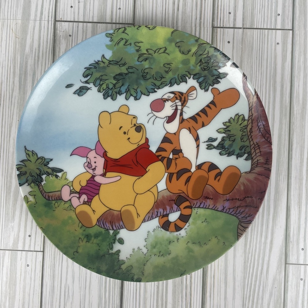 Bradford Exchange Winnie the Pooh Tree Top Trio FUN IN‎ 100 ACRE WOODS Plate